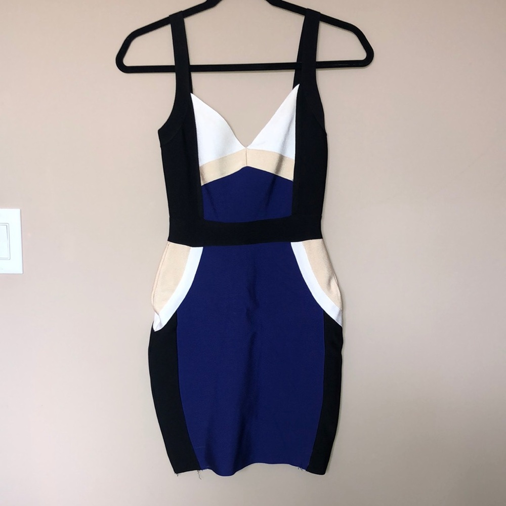 Geometric Bandage Dress